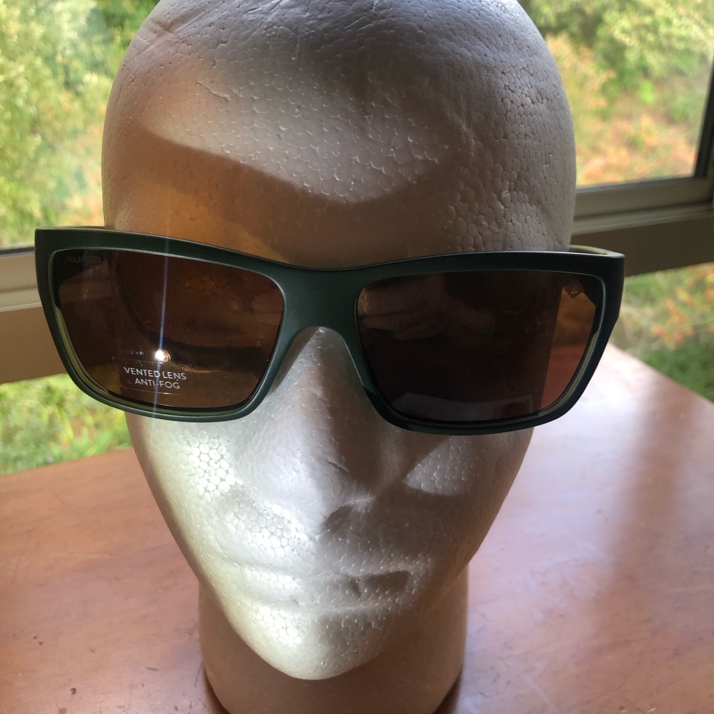 Sperry Black Sunglasses With Blue Lenses